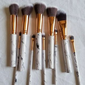 Marbel brushes 10 pc's